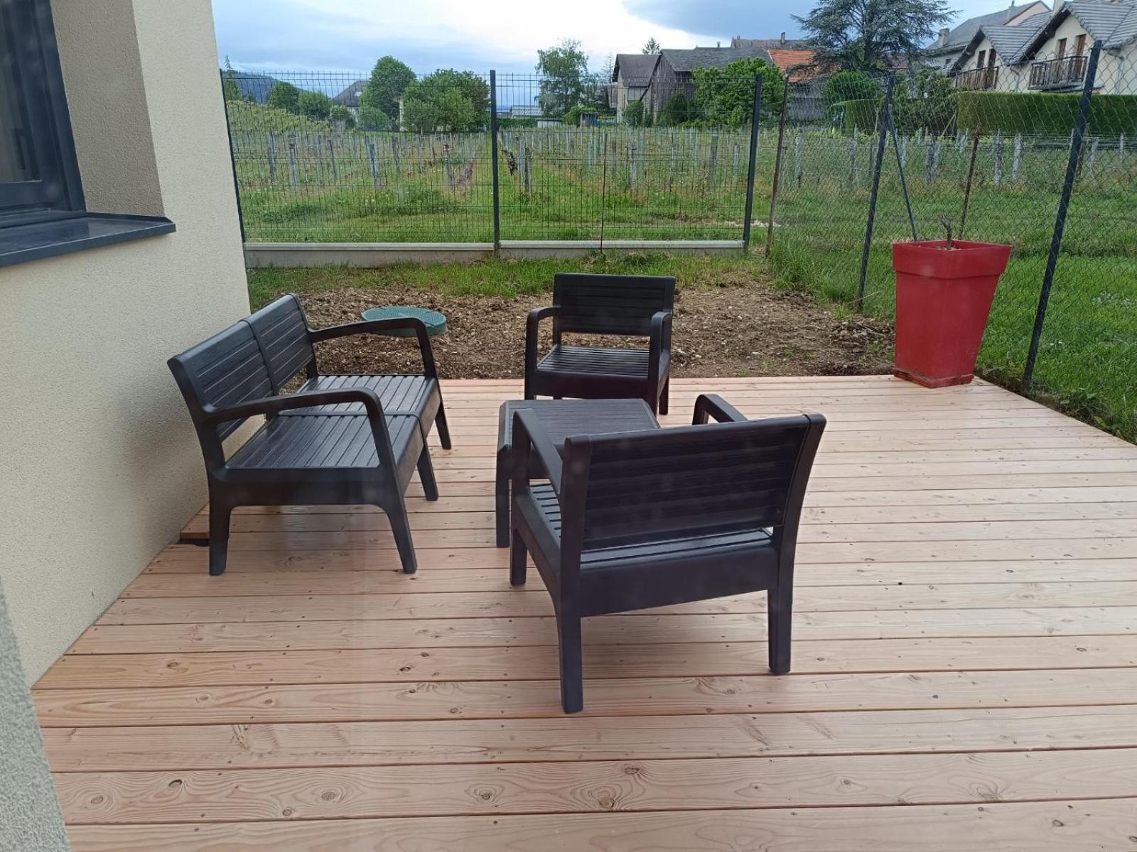 Chambre Au Coeur Des Vignes Myans Zewnętrze zdjęcie